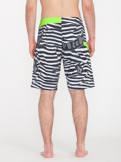 Lido Print Mod 20" Boardshort - ELECTRIC GREEN