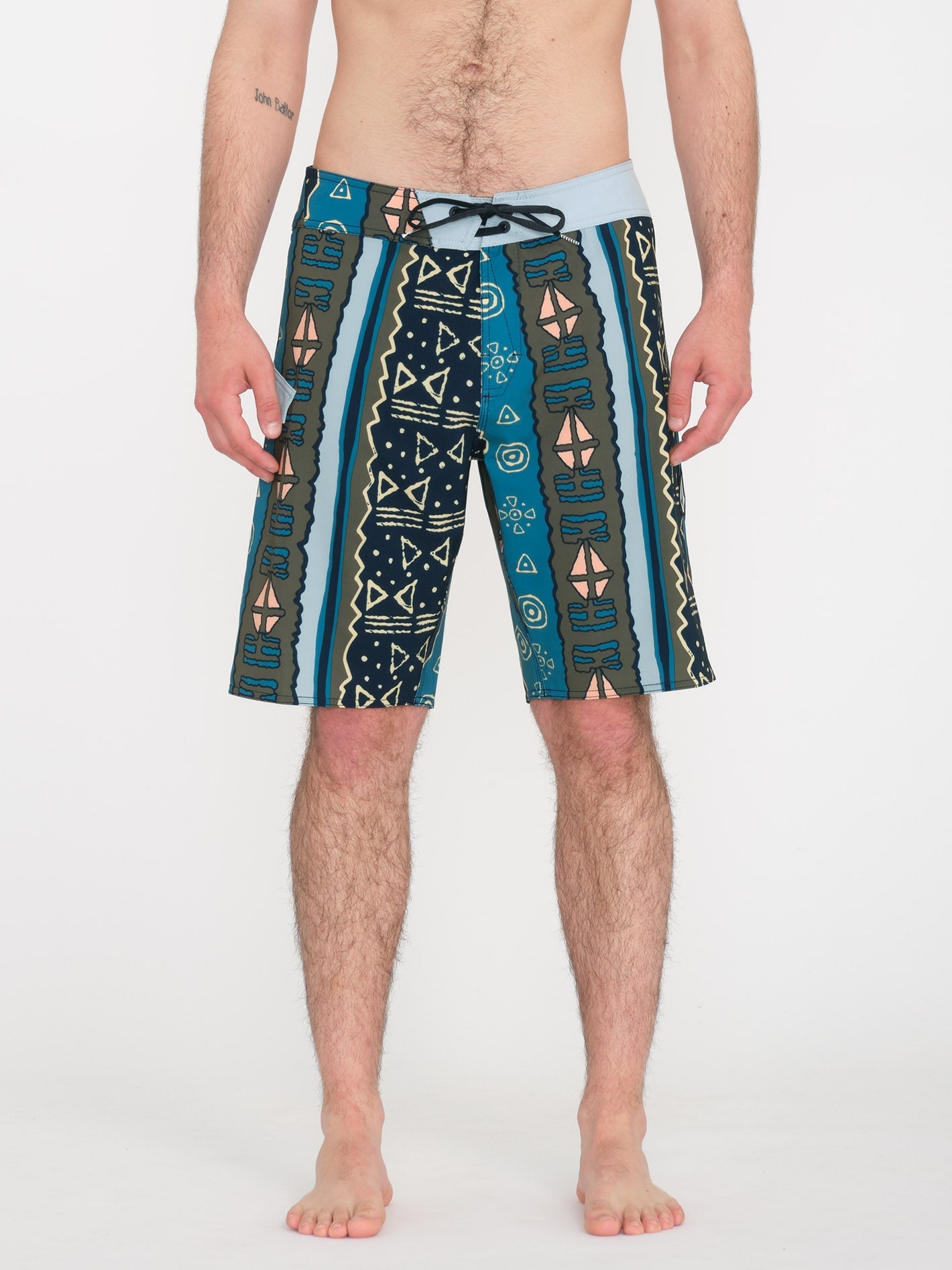 Lido Print Mod 20" Boardshort - OCEAN TEAL