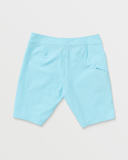 Lido Solid Mod 20" Boardshort - RESIN BLUE