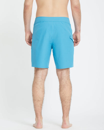 Lido Solid Mod 18" Boardshort - BAY BLUE