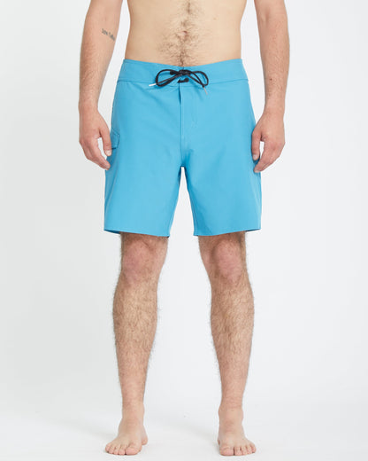 Lido Solid Mod 18" Boardshort - BAY BLUE