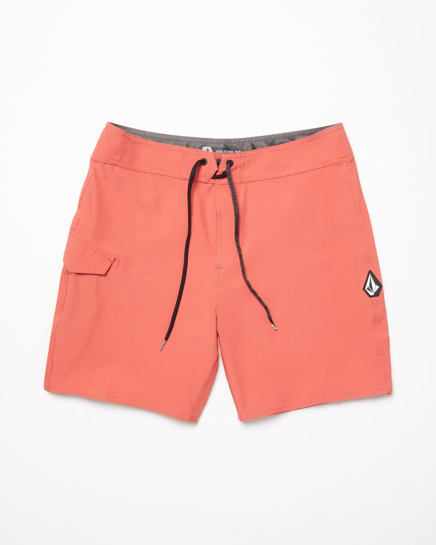 Lido Solid Mod 18" Boardshort - CRANBERRY