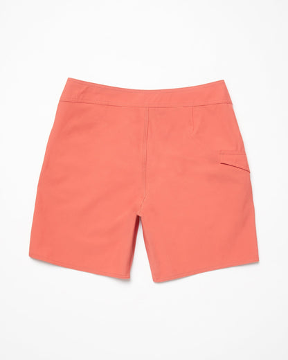 Lido Solid Mod 18" Boardshort - CRANBERRY