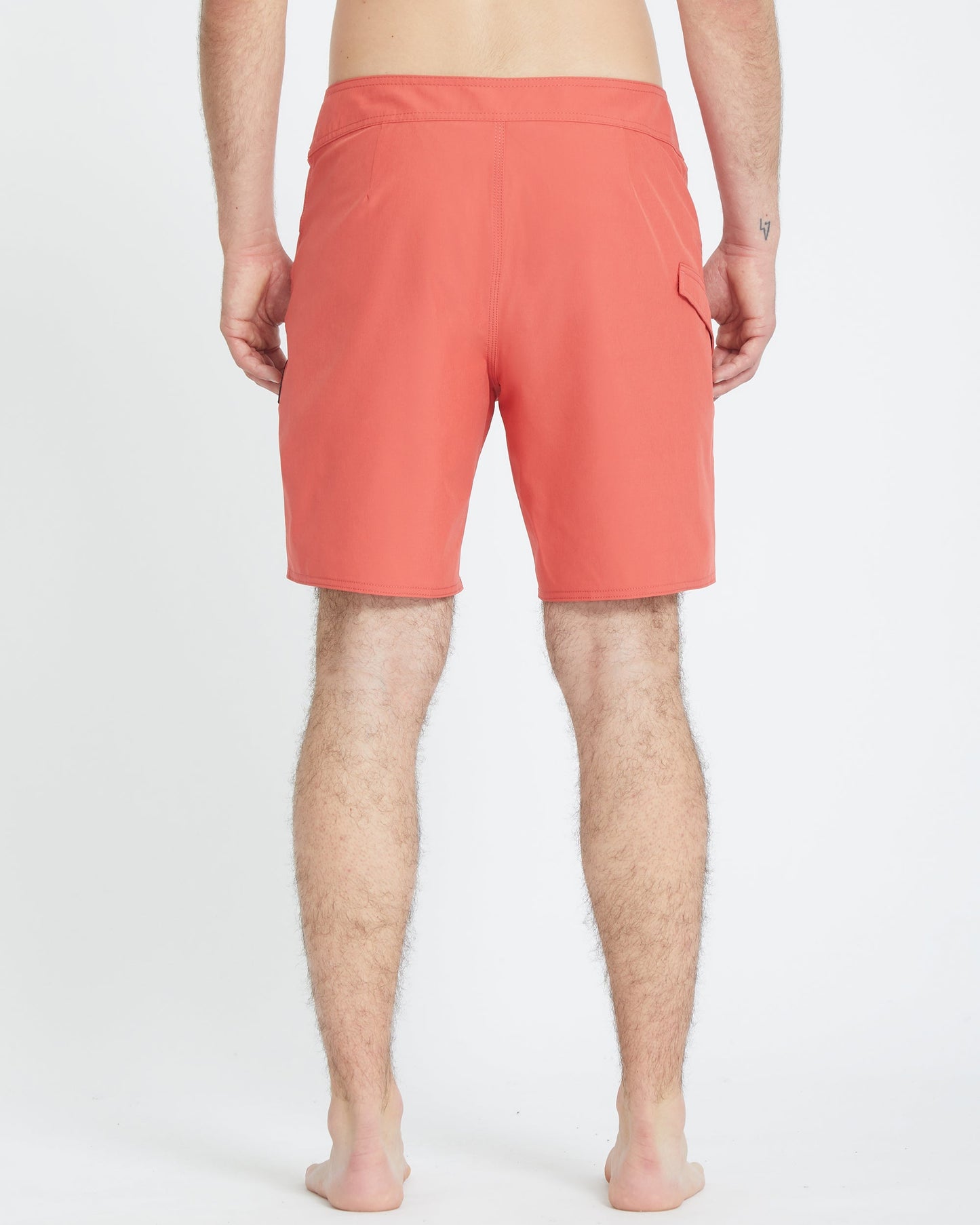 Lido Solid Mod 18" Boardshort - CRANBERRY
