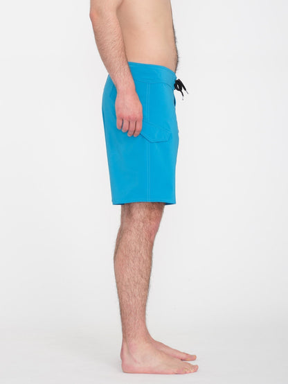 Lido Solid Mod 18" Boardshort - TIDAL BLUE