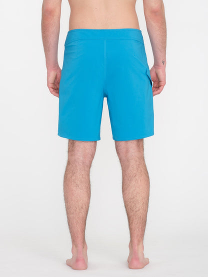 Lido Solid Mod 18" Boardshort - TIDAL BLUE