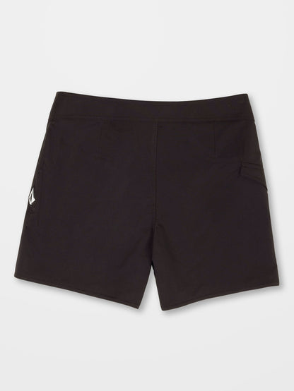 Lido Solid Mod 16" Boardshort - BLACK