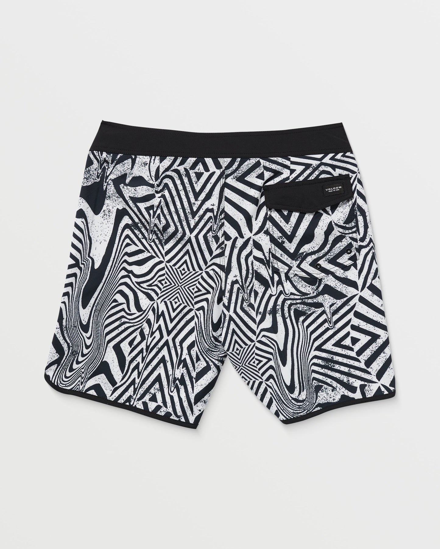 Infuse Scallop Mod 19" Boardshort - White Black