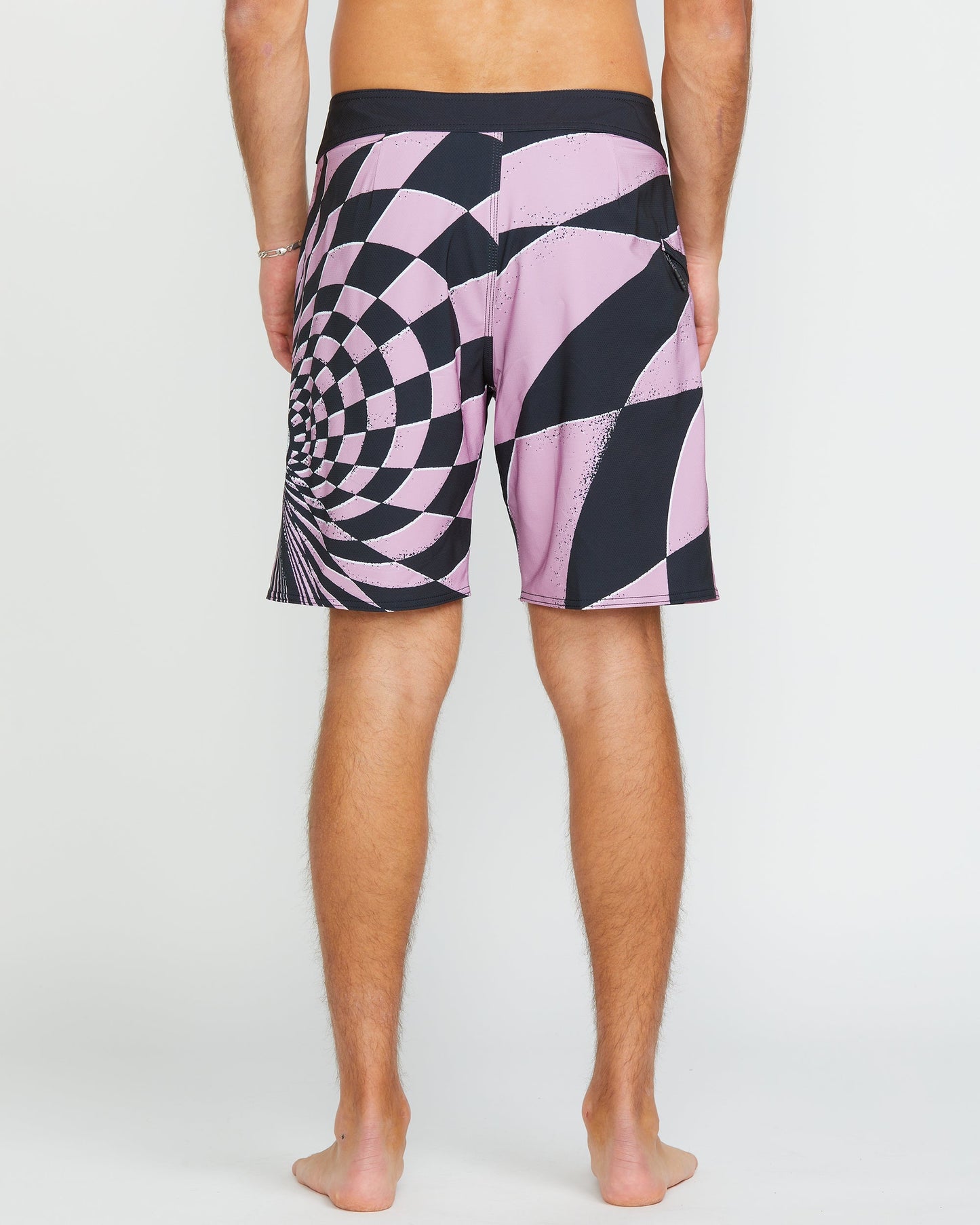 Spiral Stn Mod 20" Boardshort - STEEL PURPLE