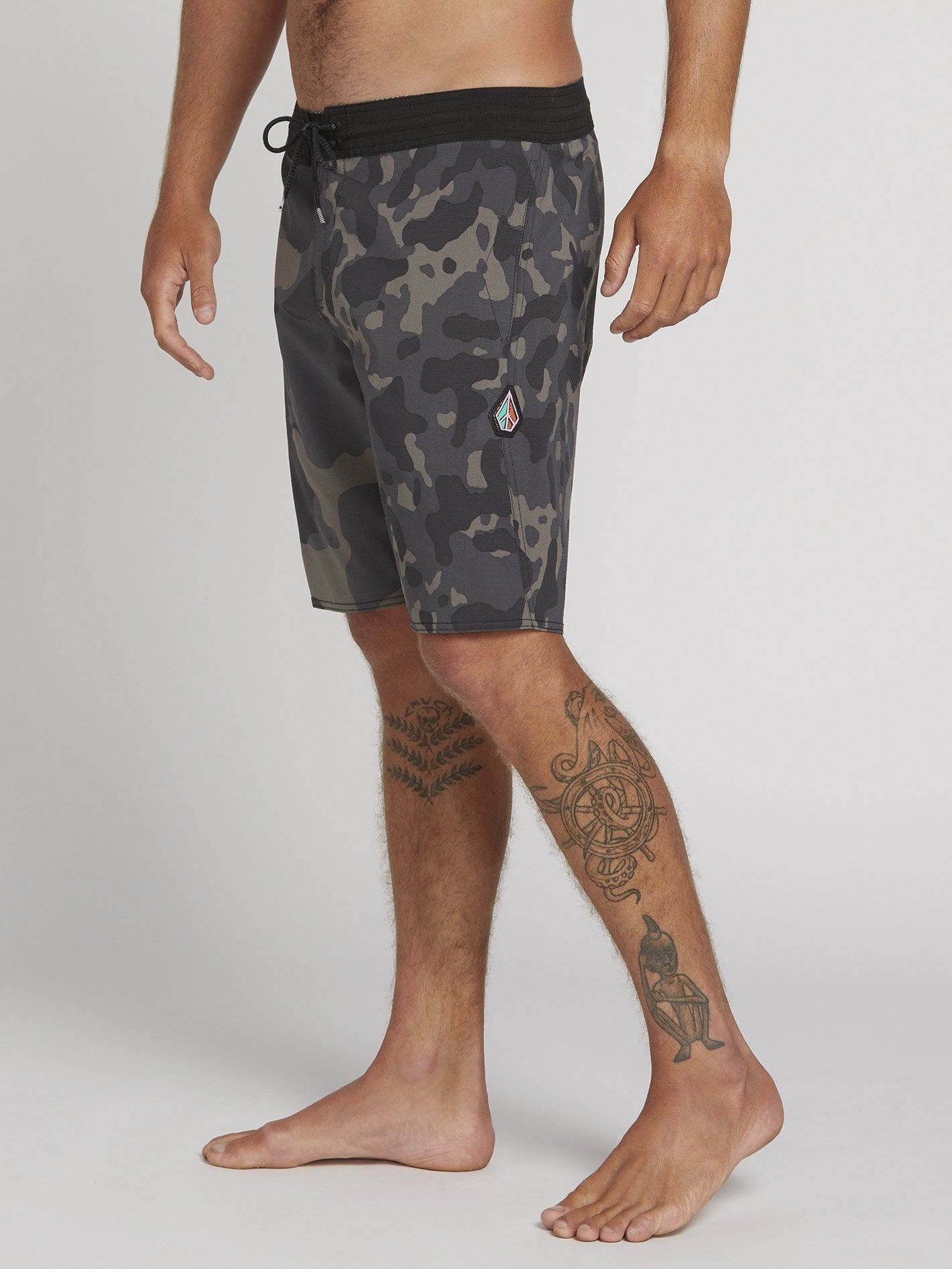 Combo Stoney 19" Boardshort  - Black