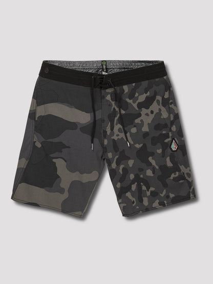 Combo Stoney 19" Boardshort  - Black