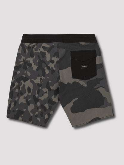 Combo Stoney 19" Boardshort  - Black