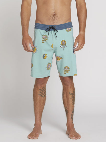 Kooks Stoney 19" Boardshort  - Sea Glass