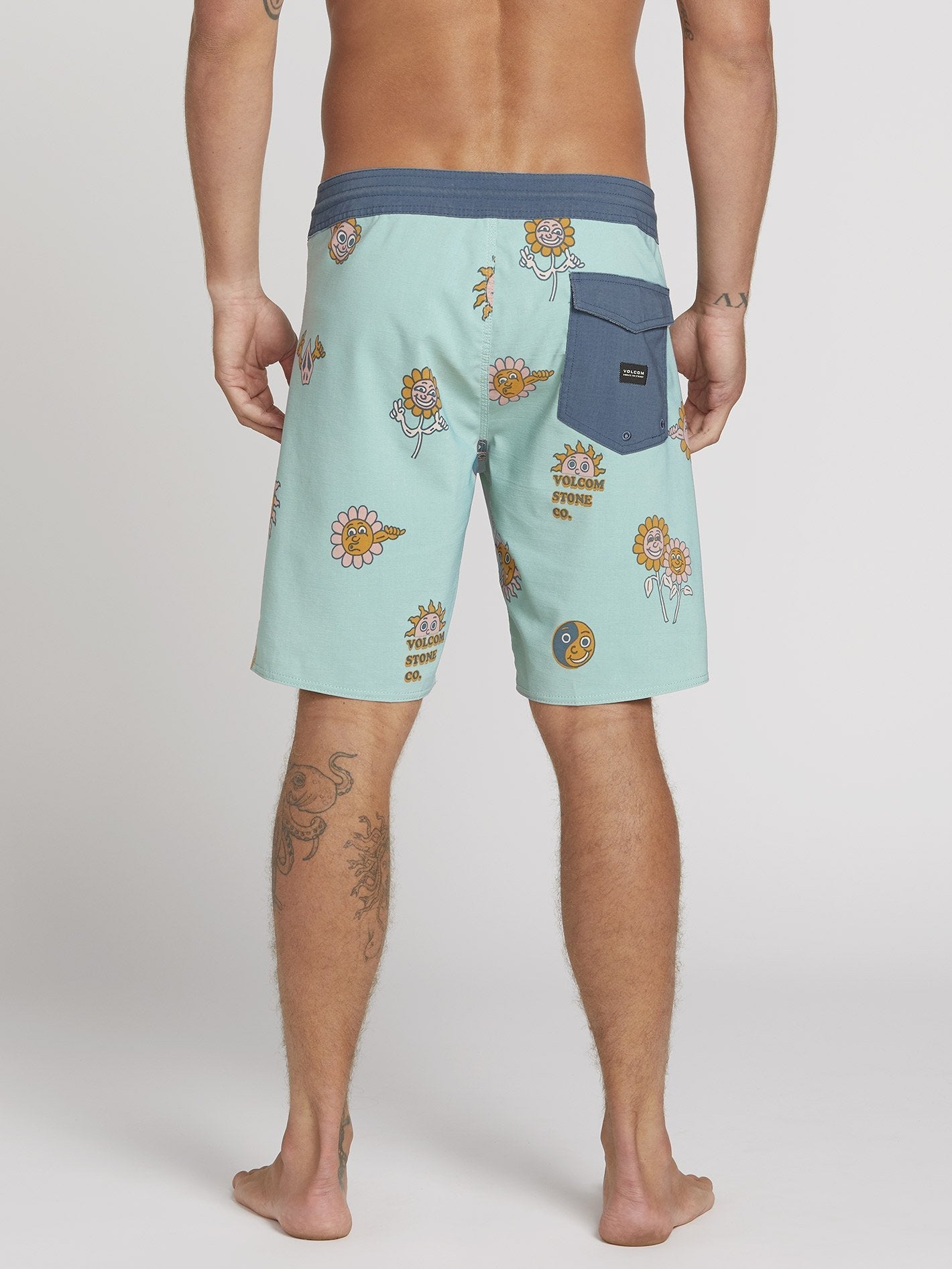 Kooks Stoney 19" Boardshort  - Sea Glass