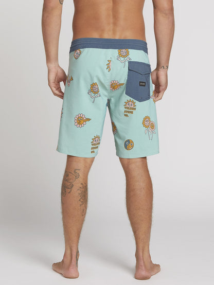 Kooks Stoney 19" Boardshort  - Sea Glass