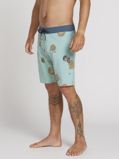 Kooks Stoney 19" Boardshort  - Sea Glass