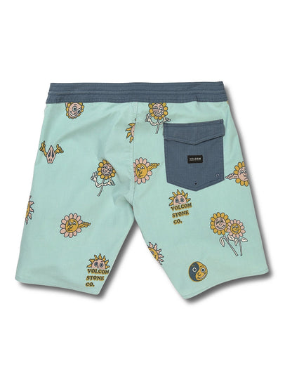Kooks Stoney 19" Boardshort  - Sea Glass