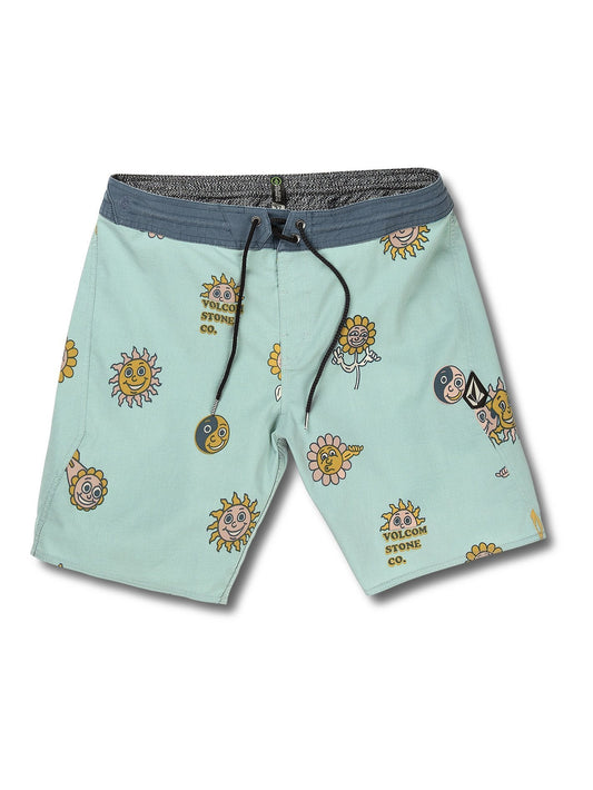 Kooks Stoney 19" Boardshort  - Sea Glass