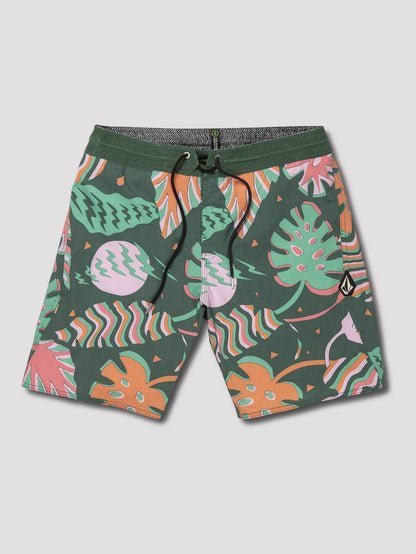 Scrap Stoney 19" Boardshort  - Cedar Green