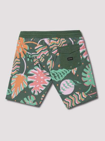 Scrap Stoney 19" Boardshort  - Cedar Green