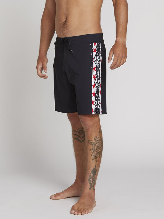 Freedom Stones 19" Boardshort  - Black