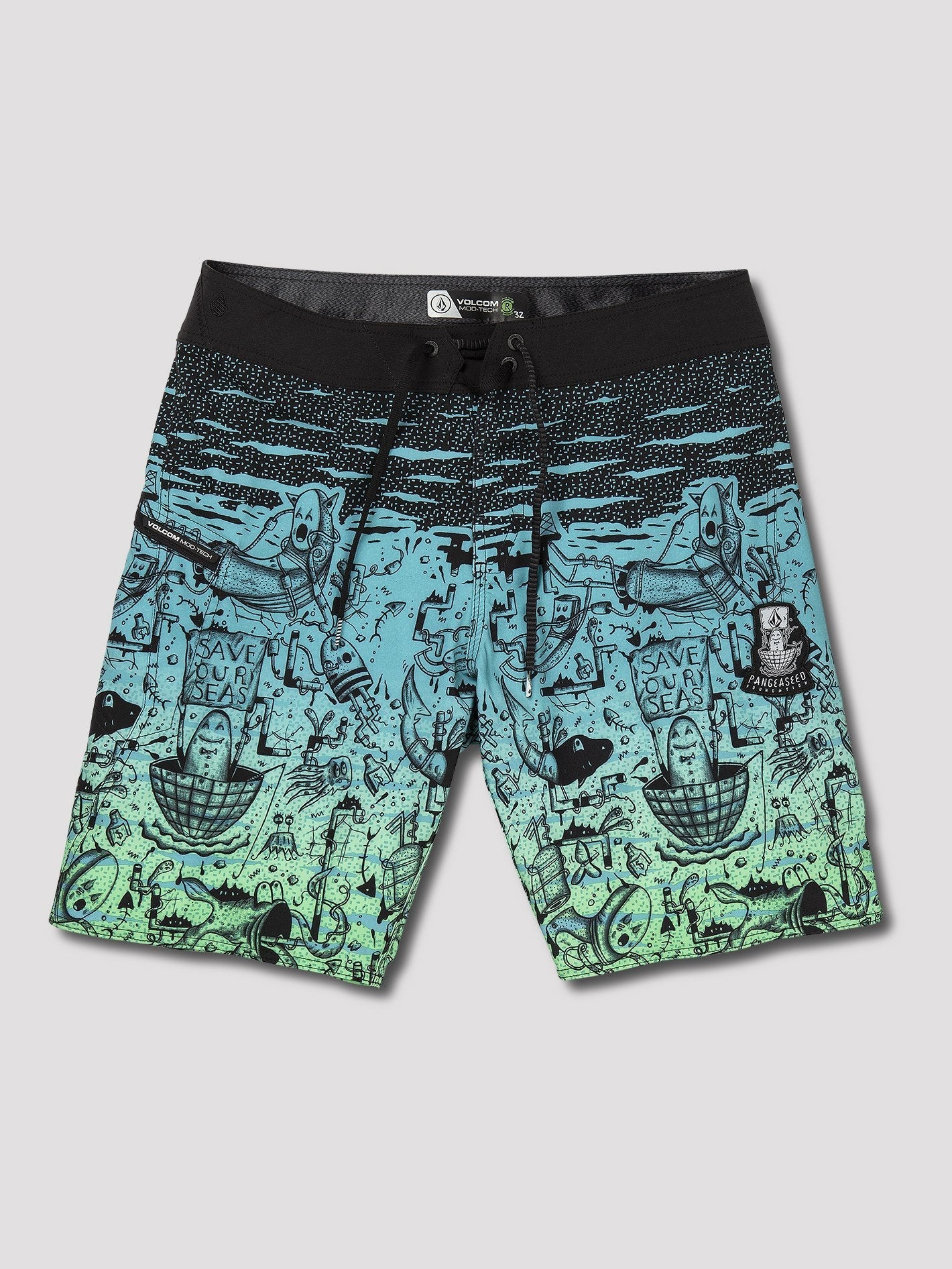 Pangeaseed Mod 20" Boardshort  - Blue Bird