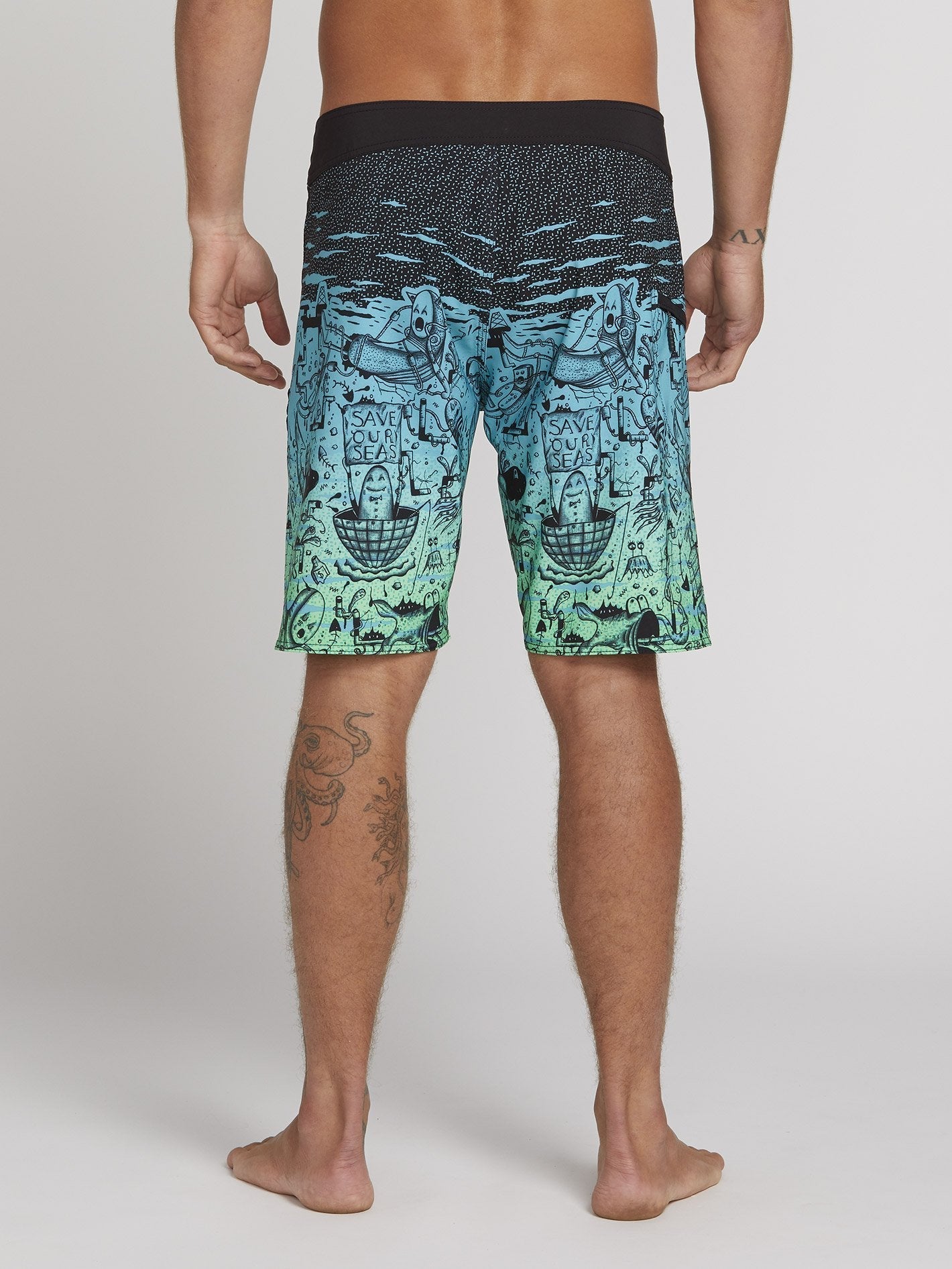 Pangeaseed Mod 20" Boardshort  - Blue Bird