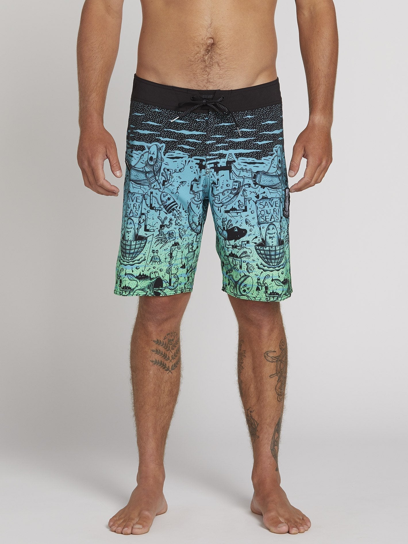 Pangeaseed Mod 20" Boardshort  - Blue Bird