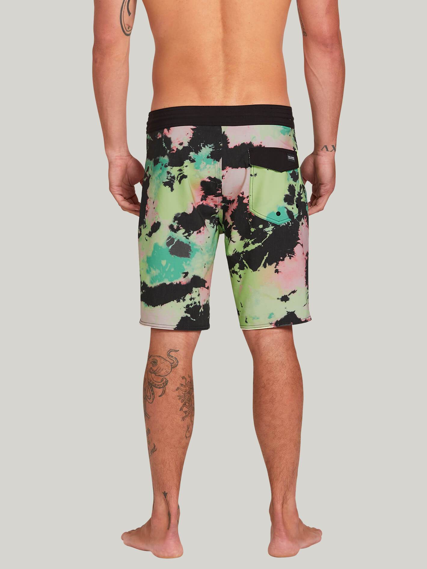 Bolinas Stoney 19" Boardshort  - BLACK