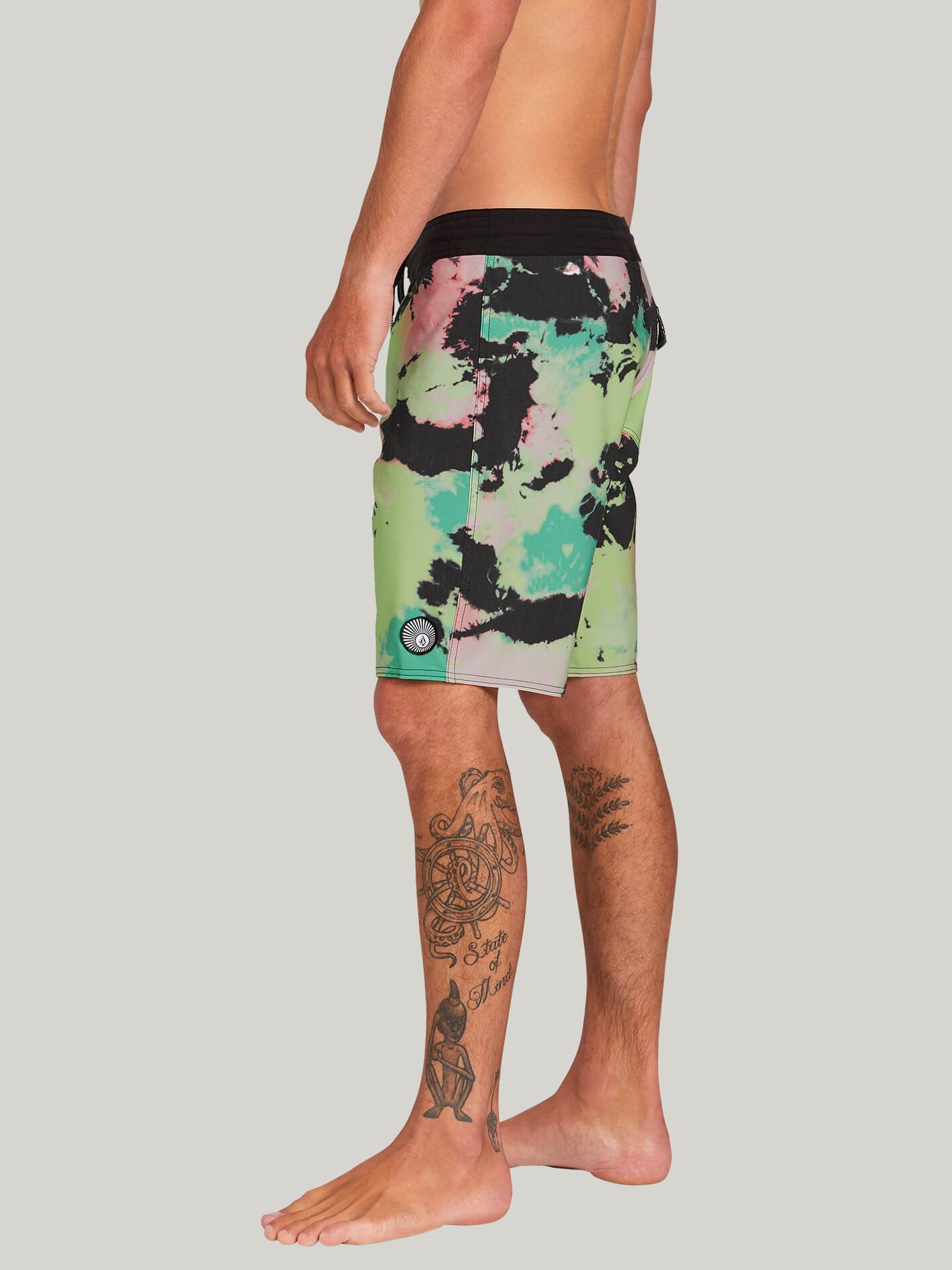 Bolinas Stoney 19" Boardshort  - BLACK