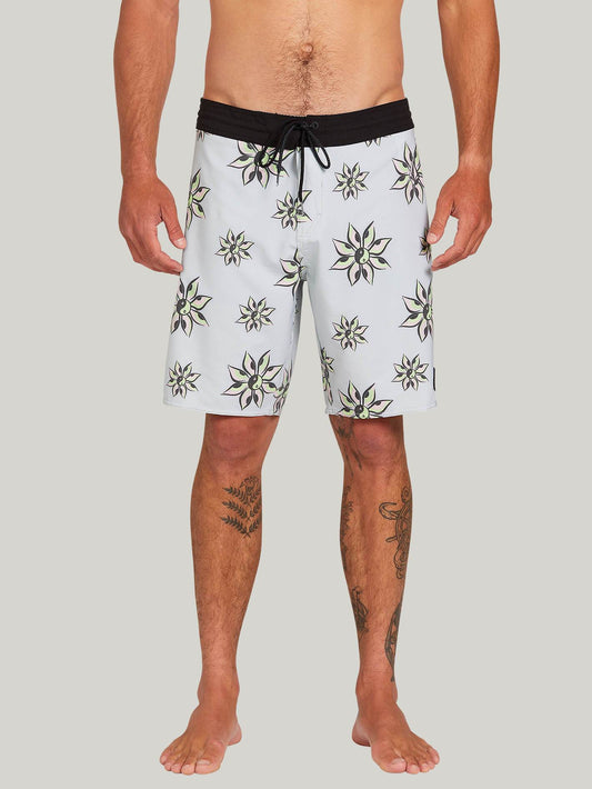 Burch Stoney 19" Boardshort  - TOWER GREY