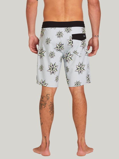 Burch Stoney 19" Boardshort  - TOWER GREY
