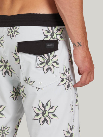 Burch Stoney 19" Boardshort  - TOWER GREY