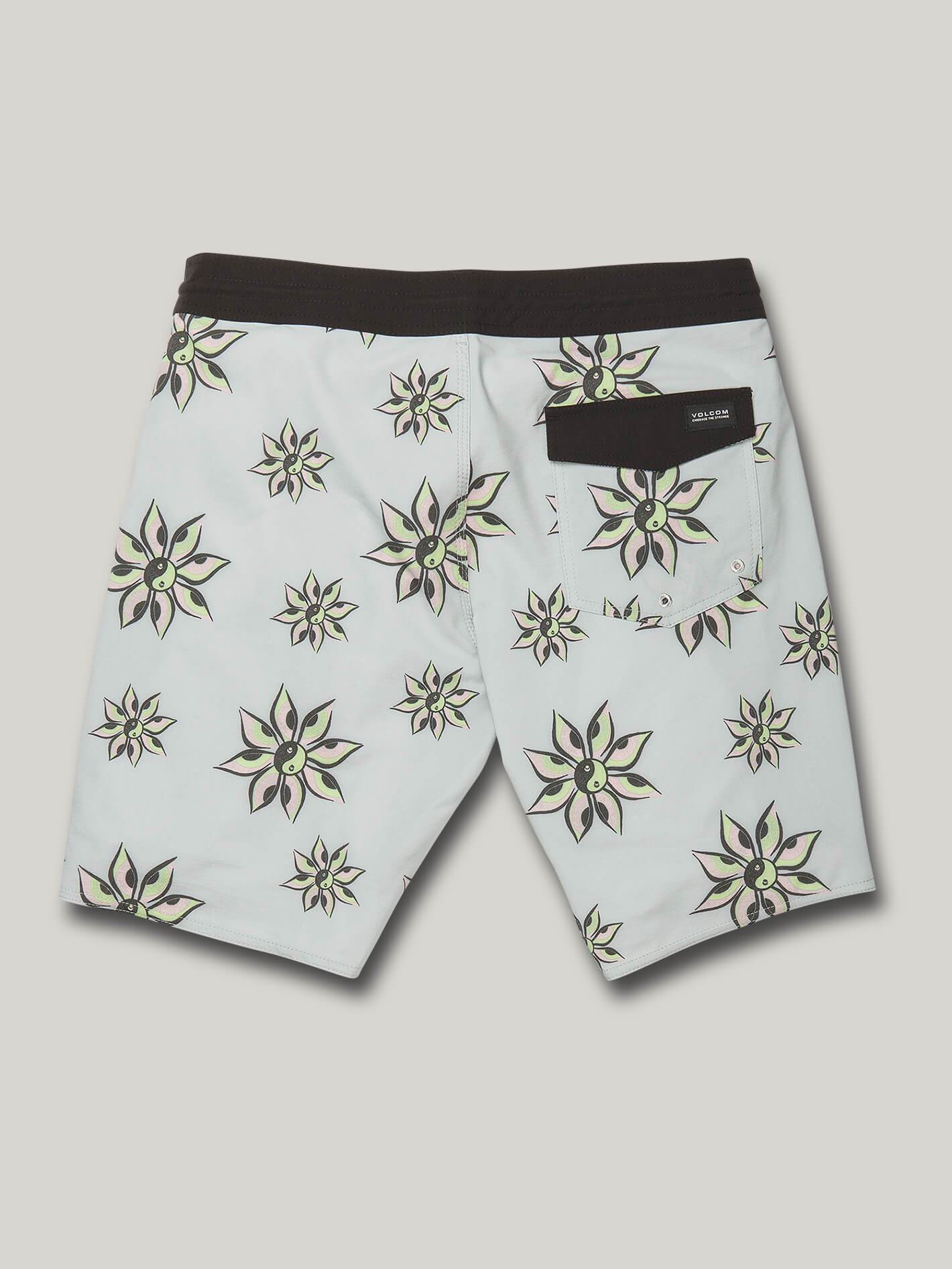 Burch Stoney 19" Boardshort  - TOWER GREY