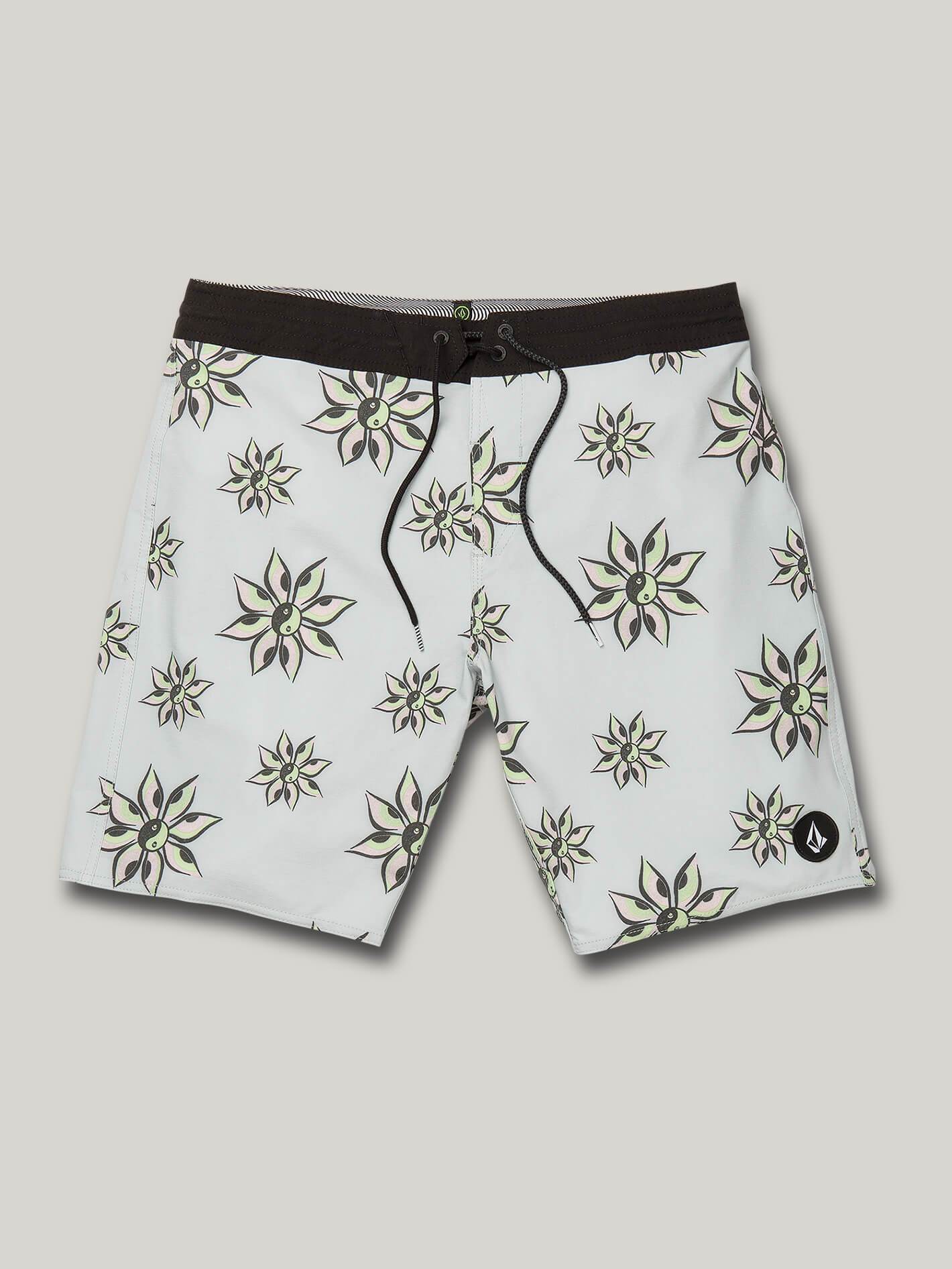 Burch Stoney 19" Boardshort  - TOWER GREY
