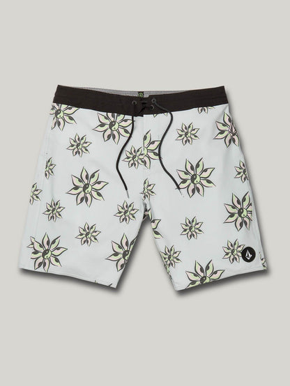 Burch Stoney 19" Boardshort  - TOWER GREY