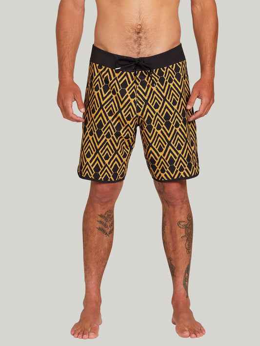 Echo Mod 19" Boardshort - MINERAL YELLOW