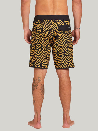 Echo Mod 19" Boardshort - MINERAL YELLOW
