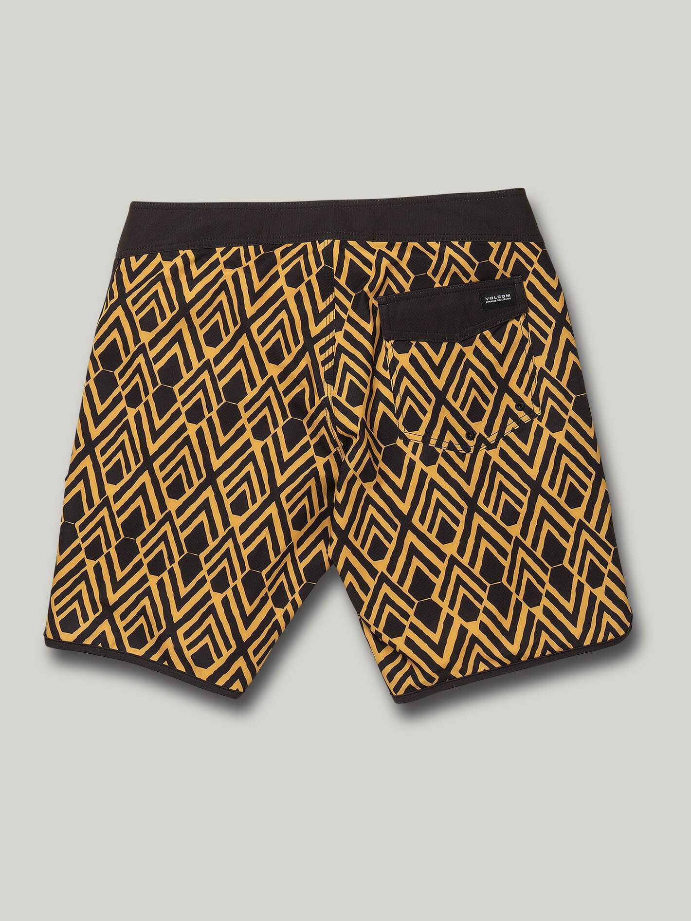 Echo Mod 19" Boardshort - MINERAL YELLOW