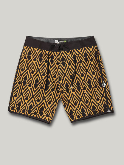 Echo Mod 19" Boardshort - MINERAL YELLOW
