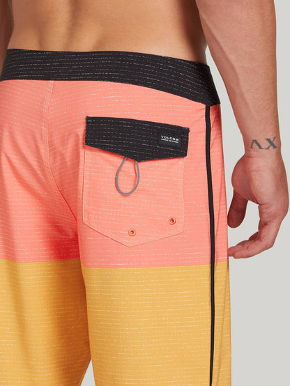 Lido Scallop Mod 20" Boardshort - MINERAL YELLOW
