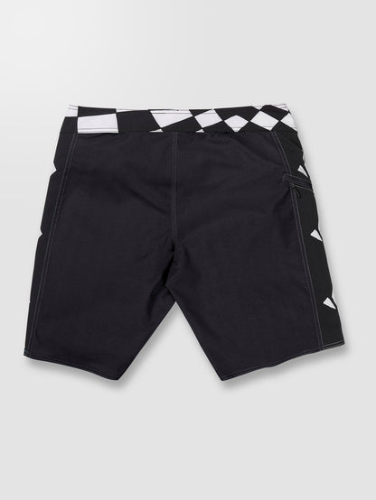 Surf Vitals Yago Dora Mod-Tech 19" Boardshort - BLACK