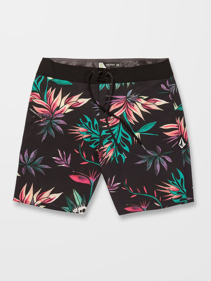 V Ent Pepper Mod 19" Boardshort - BLACK