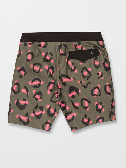 Stone Party Animals Stoney 19" Boardshort - MILITARY