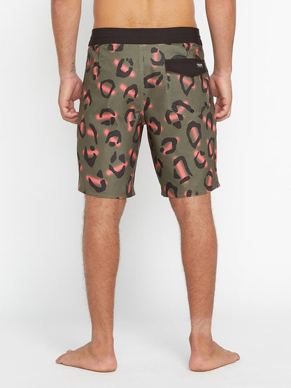 Stone Party Animals Stoney 19" Boardshort - MILITARY