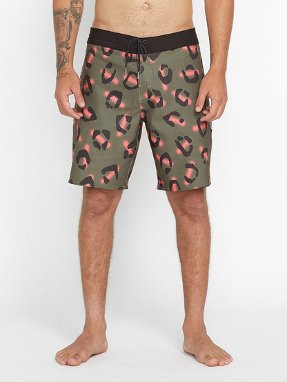 Stone Party Animals Stoney 19" Boardshort - MILITARY