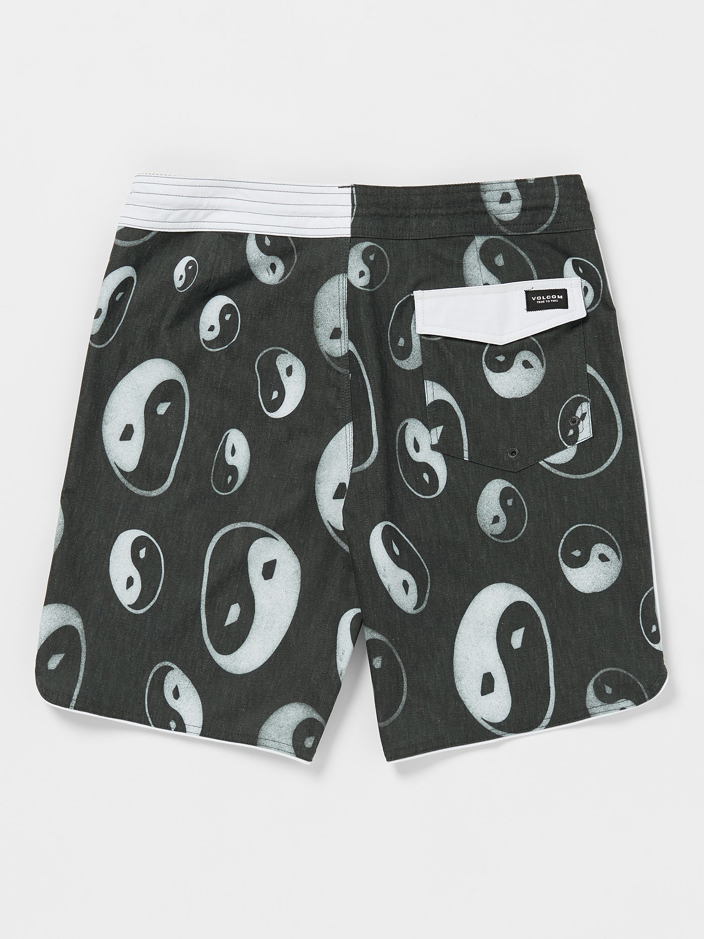 Sense Scallop Stoney 19" Boardshort - Black