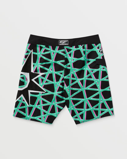 St4R G4Zer Mod 20" Boardshort - Black