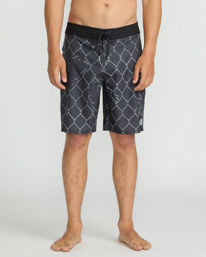 Misdormeaner Stoney 19" Boardshort - Black