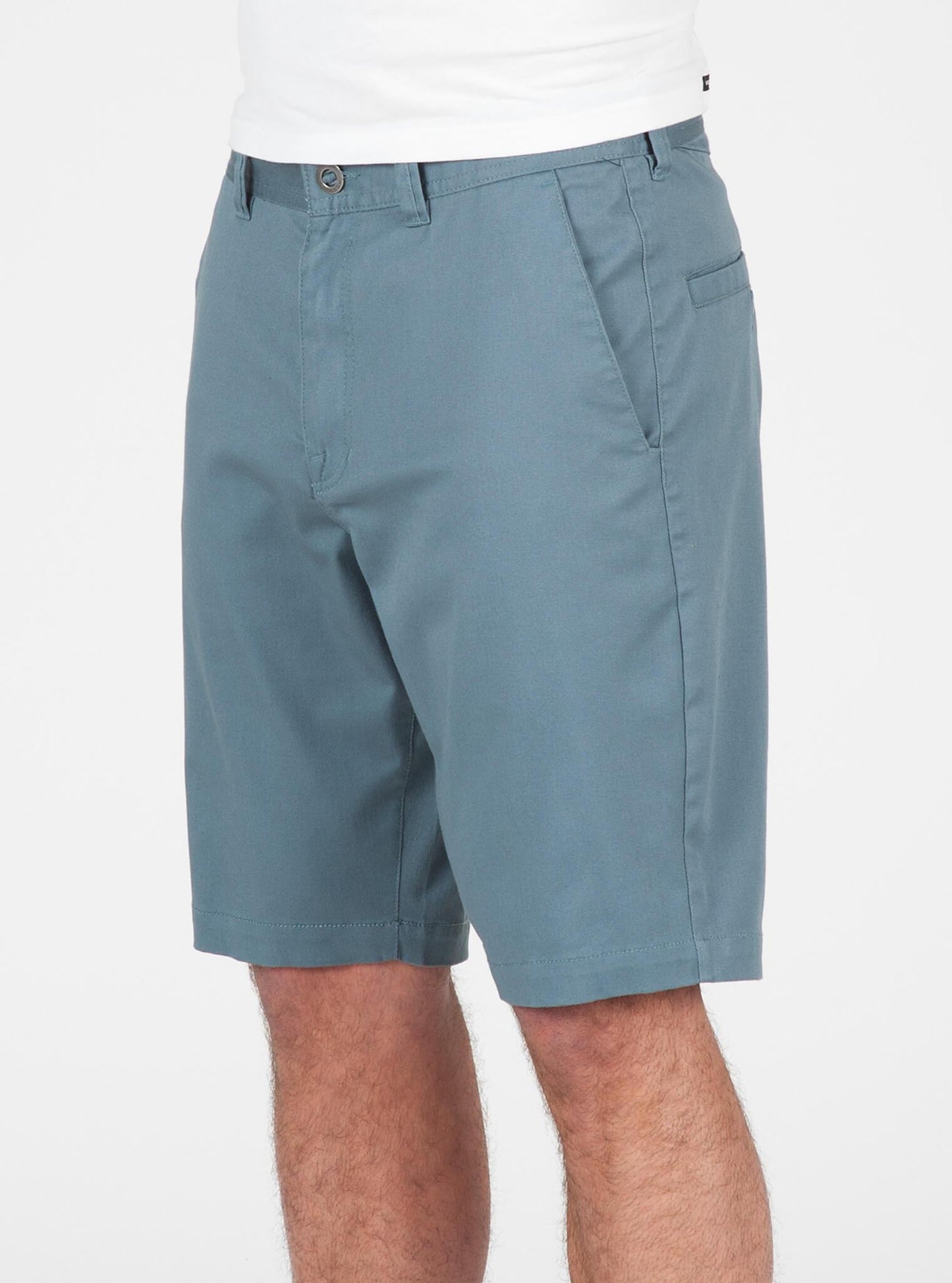 Frickin Modern Stretch Shorts - Ash Blue